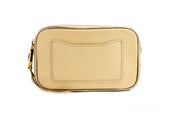 Marc Jacobs The Moto Shot 21 Axelremsväska i Läder (Beige)