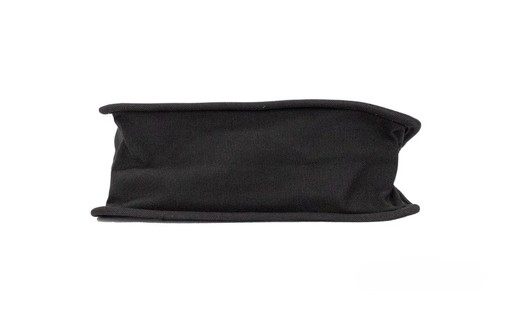 Marc Jacobs Black Canvas Shoulder Convertible Tote Bag