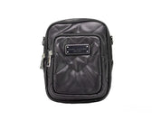 Marc Jacobs Black Quilted Smooth Leather Crossbody Handbag
