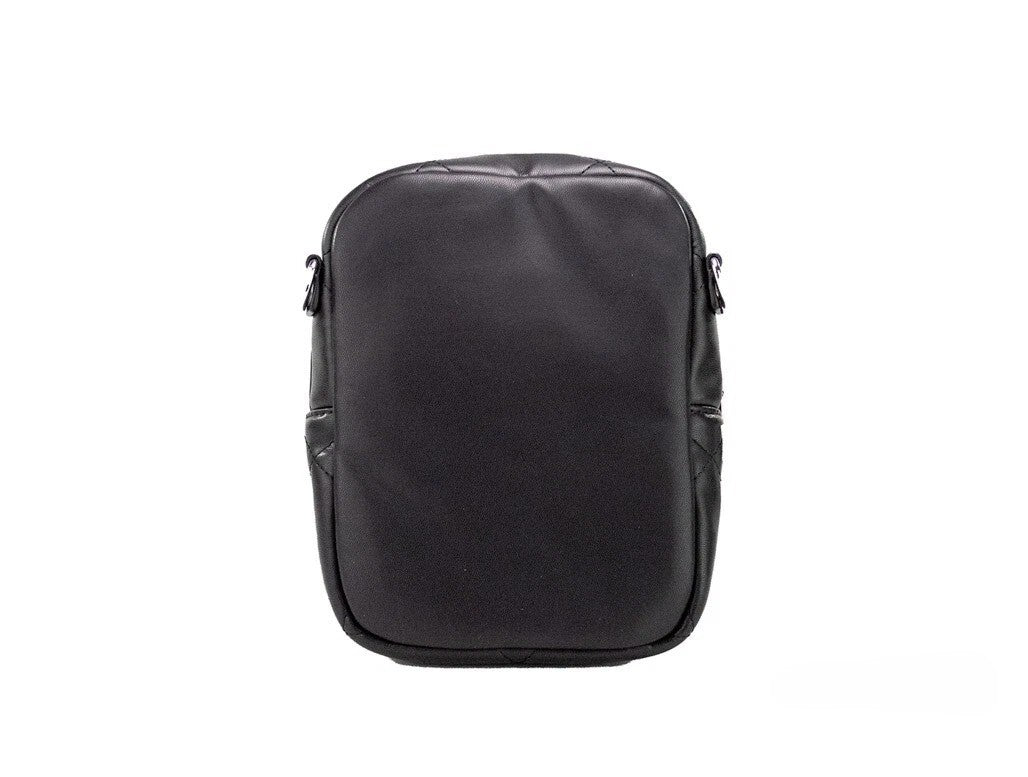 Marc Jacobs Black Quilted Smooth Leather Crossbody Handbag