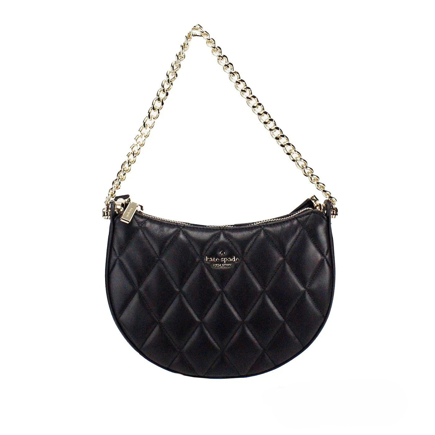 Kate Spade Carey Small Black Quilted Leather Crossbody Bag