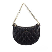 Kate Spade Carey Small Black Quilted Leather Crossbody Bag