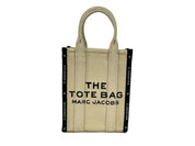Marc Jacobs The Jacquard Mini Tote Bag Crossbody in Sand