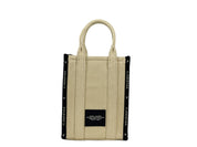 Marc Jacobs The Jacquard Mini Tote Bag Crossbody in Sand