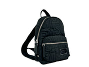 Marc Jacobs Black Quilted Nylon Backpack