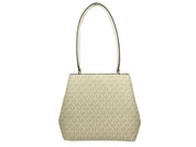Michael Kors Pratt Leather & PVC Bucket Shoulder Bag