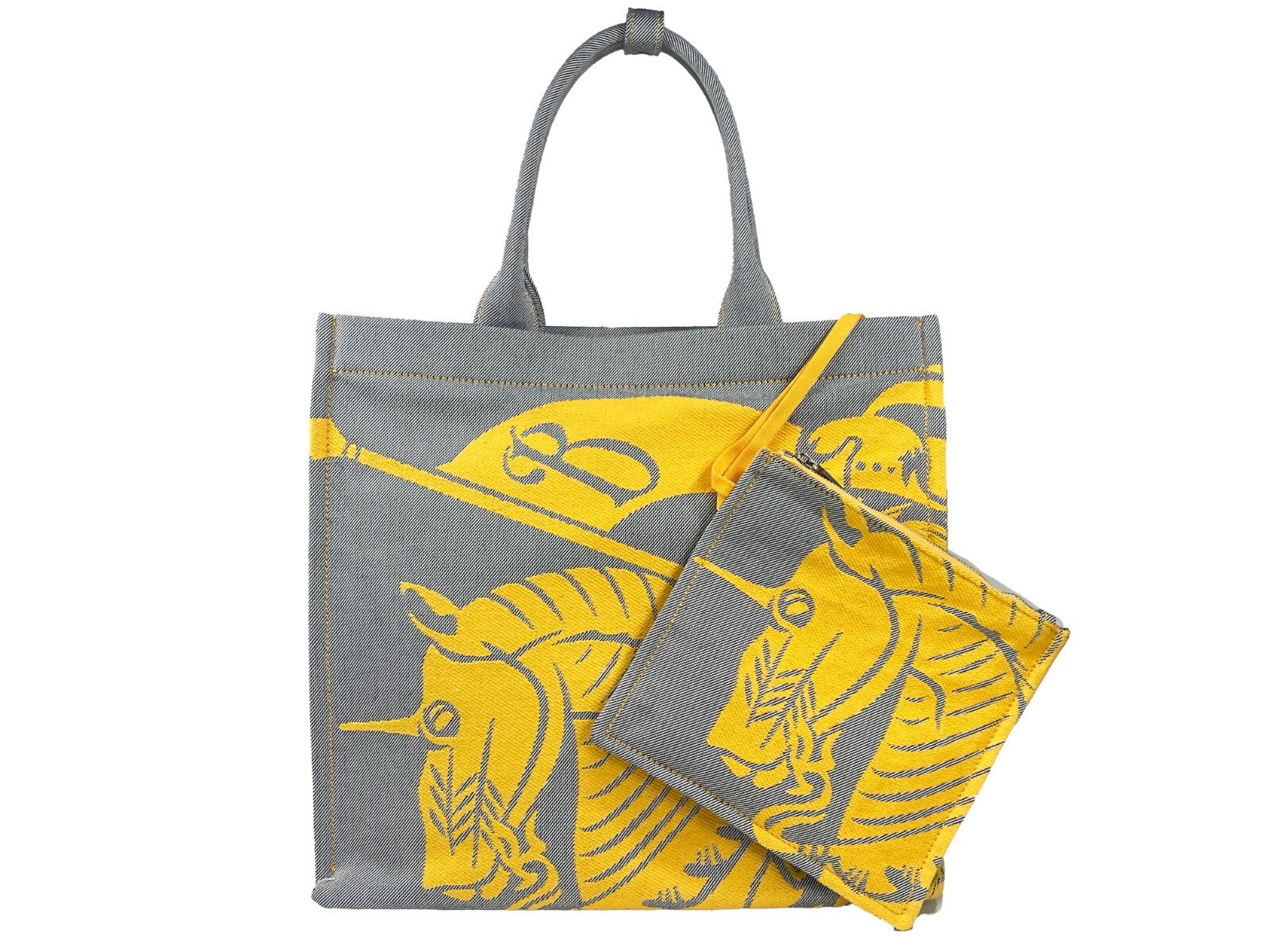 Burberry EKD Canvas Tote Bag with Coin Pouch