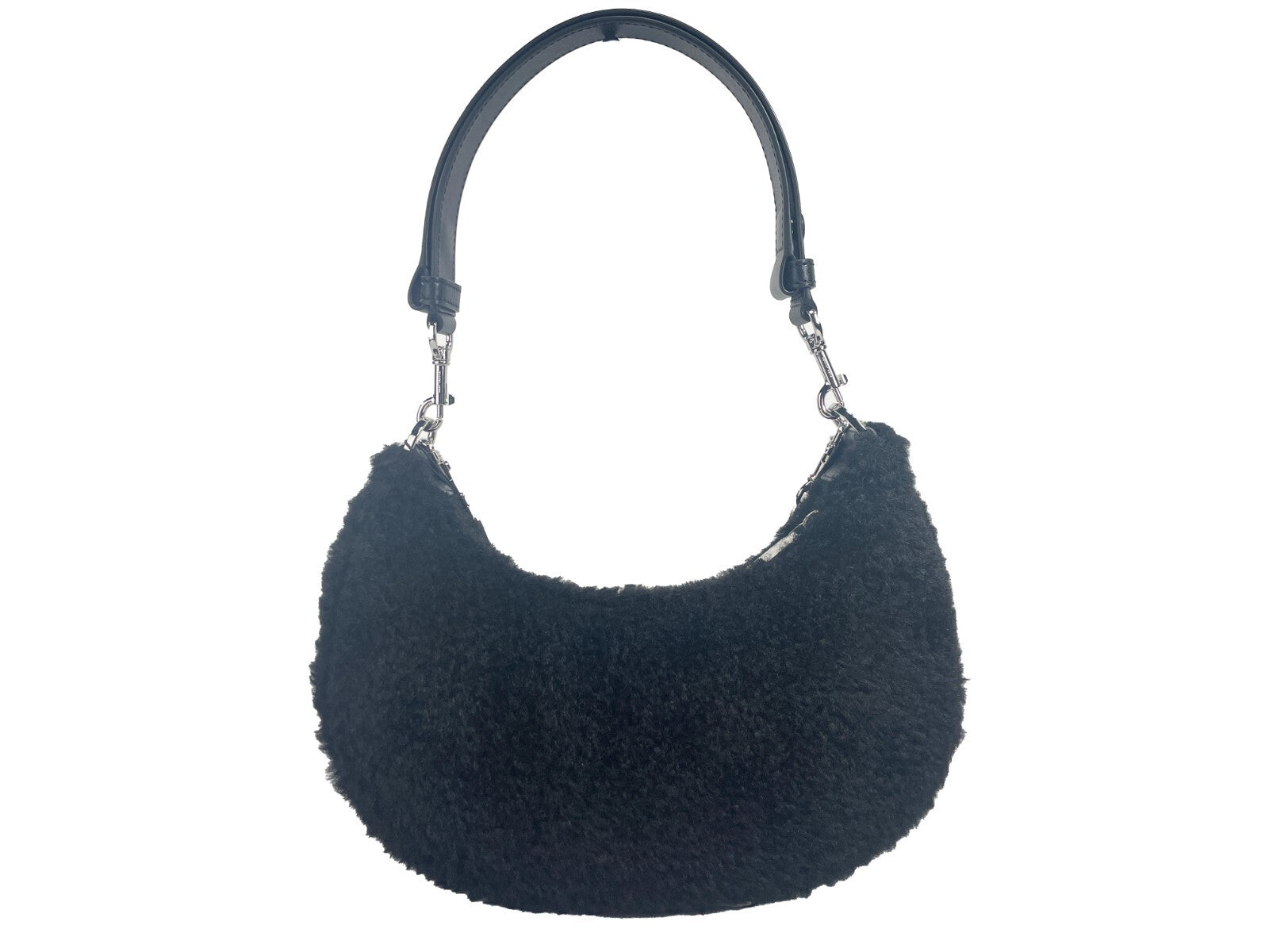 Marc Jacobs The Teddy Curve Faux Sherpa Bag