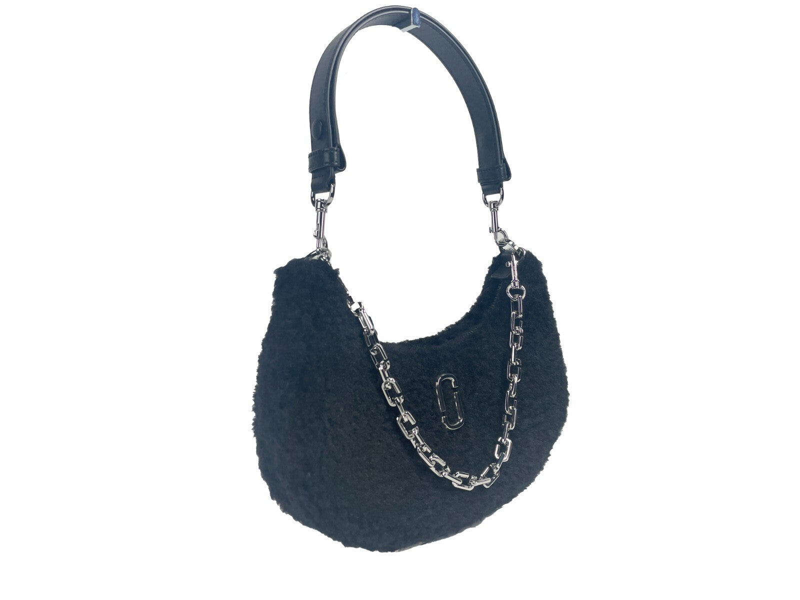 Marc Jacobs The Teddy Curve Faux Sherpa Bag