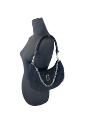Marc Jacobs The Teddy Curve Faux Sherpa Bag