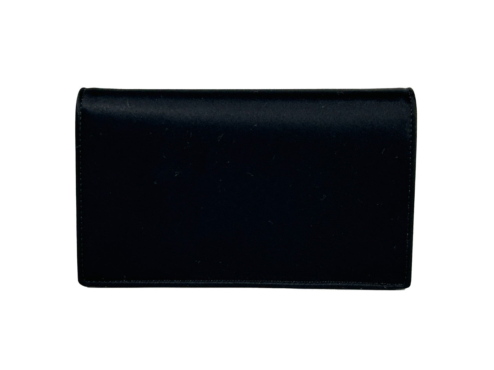Versace Black Mini Chain Wallet Crossbody Bag