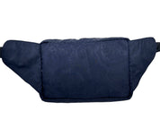 Versace Navy Nylon Medusa Belt Bag