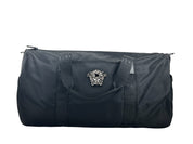 Versace Svart Medusa Nylon Dufflebag