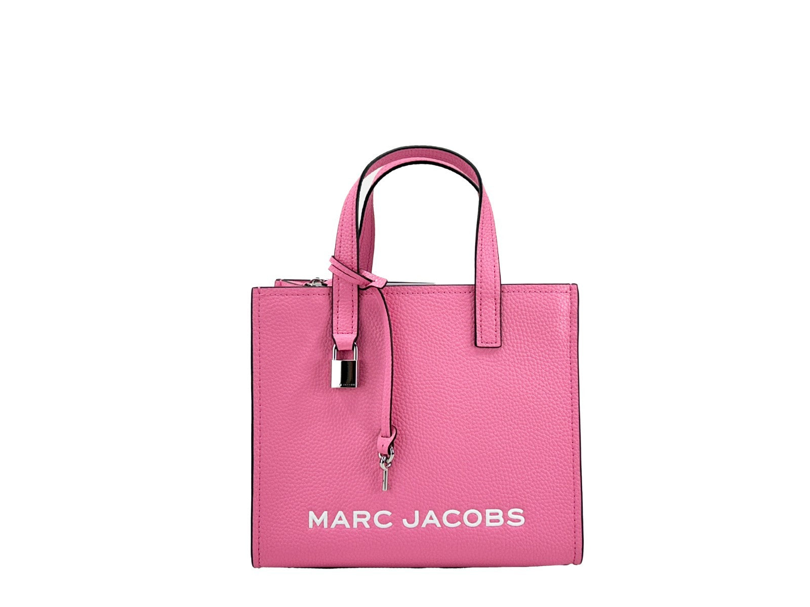 Marc Jacobs Pink Pebbled Leather Crossbody Bag