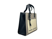 Marc Jacobs Grind Mini Tote Crossbody-väska i präglat läder