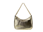 Michael Kors Pale Gold Metallic Smooth Leather Handbags