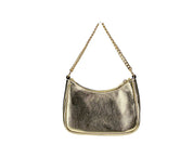 Michael Kors Pale Gold Metallic Smooth Leather Handbags