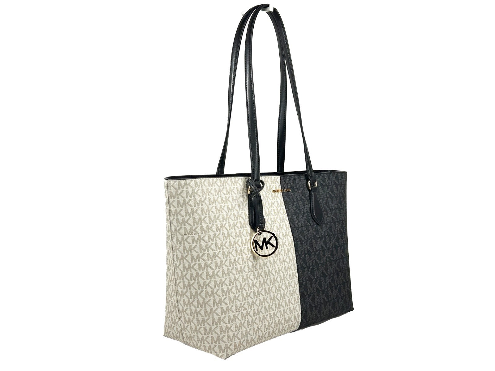 Michael Kors Sheila Large Signature Tote Bag in Black Multi
