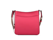 Michael Kors Jet Set Small Hibiscus Saffiano Leather Crossbody Bag