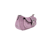 COACH Violet Suede Mini Ashton Shoulder Bag