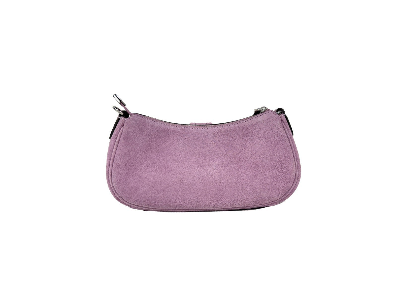 COACH Violet Suede Mini Ashton Shoulder Bag