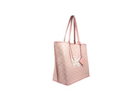MCM Rosa Himmel Shopper Medium Tygväska