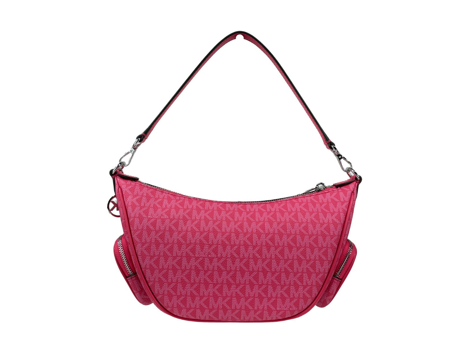 Michael Kors Merritt konvertibla axelremsväska i Hibiscus