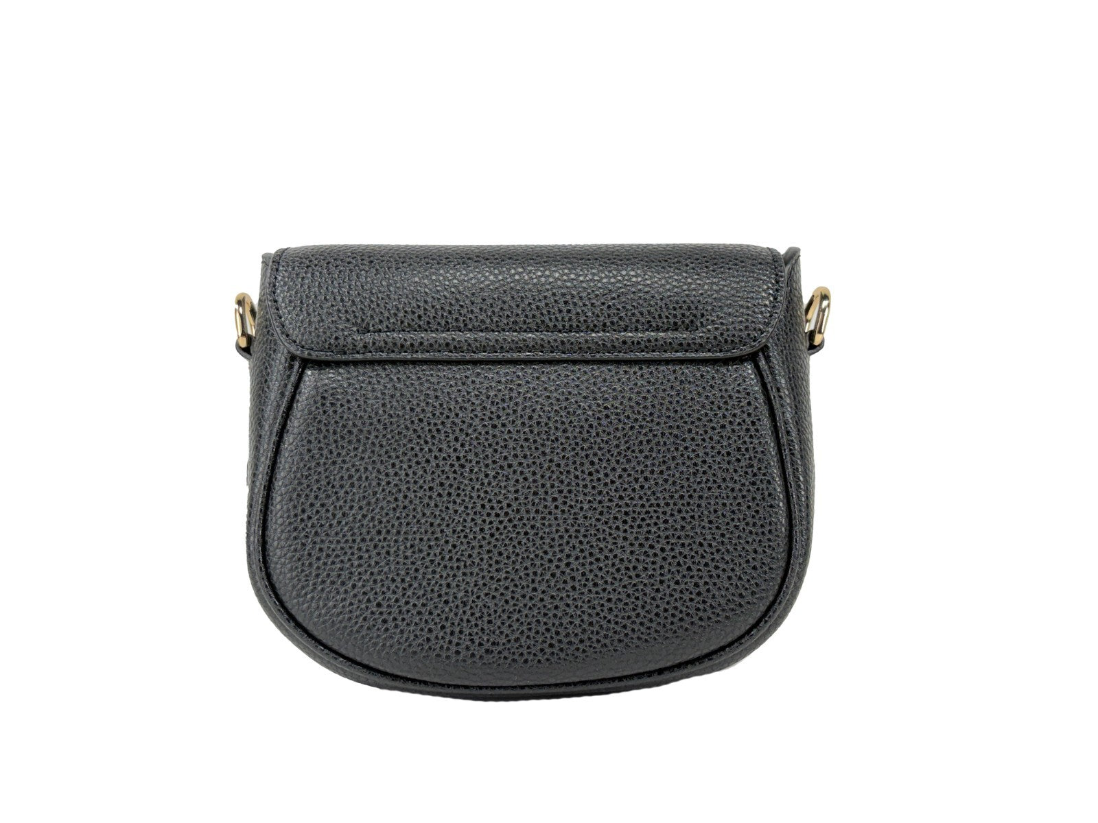 Marc Jacobs Black Leather Saddle Crossbody Bag