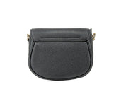Marc Jacobs Black Leather Saddle Crossbody Bag