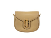Marc Jacobs Camel Leather Saddle Crossbody Bag