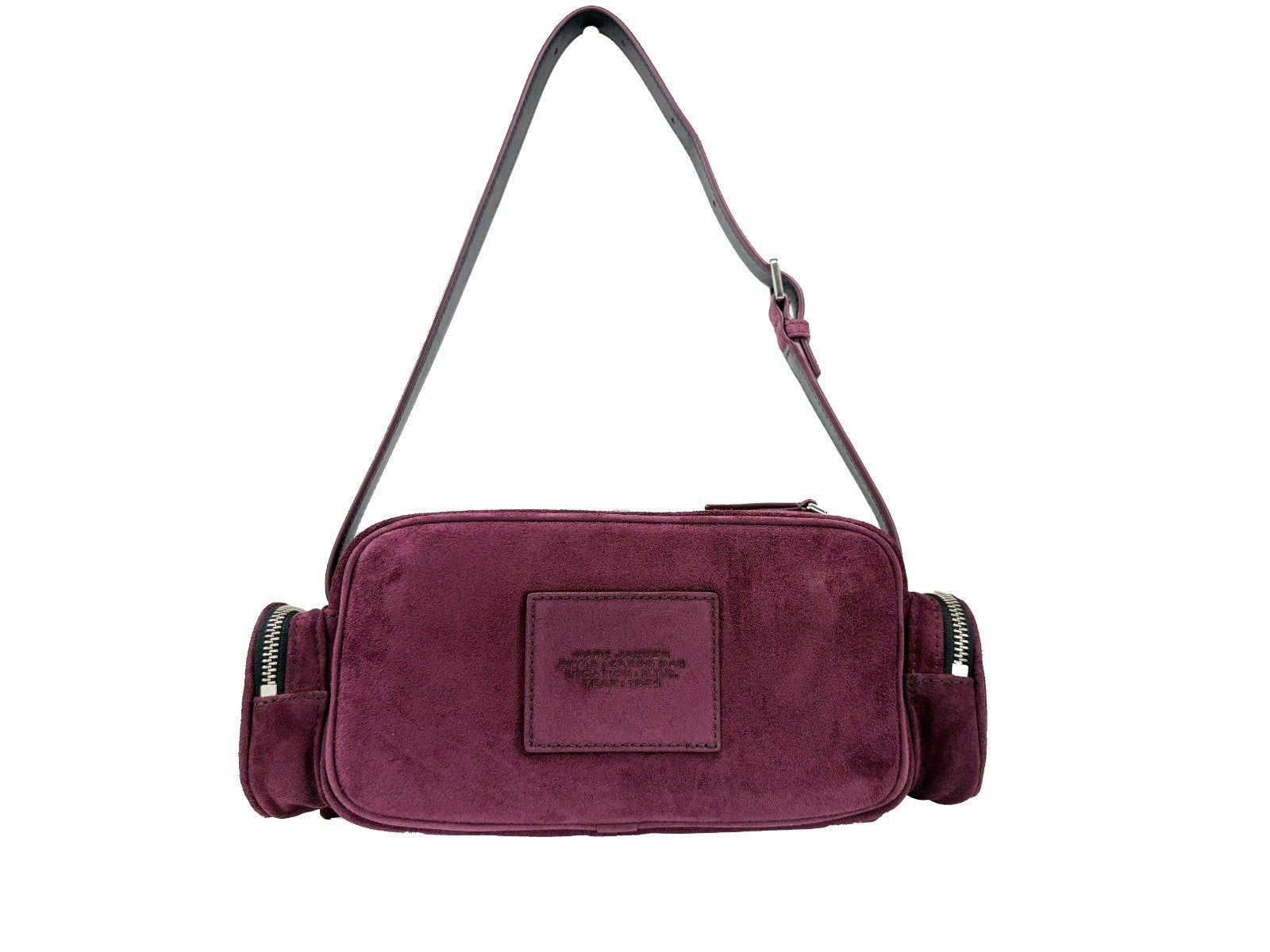 Marc Jacobs The Cargo axelremsväska i mocka