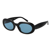 Marc Jacobs Black Plastic Oval Sunglasses