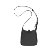 Tory Burch Black Pebbled Leather Shoulder Bag