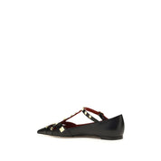 Valentino Garavani Multicolor Goatskin Ballet Flats