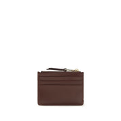 Miu Miu Bordeaux Lamb Leather Wallet