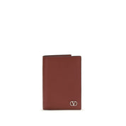 Valentino Garavani Multicolor Calf Leather Card Holder