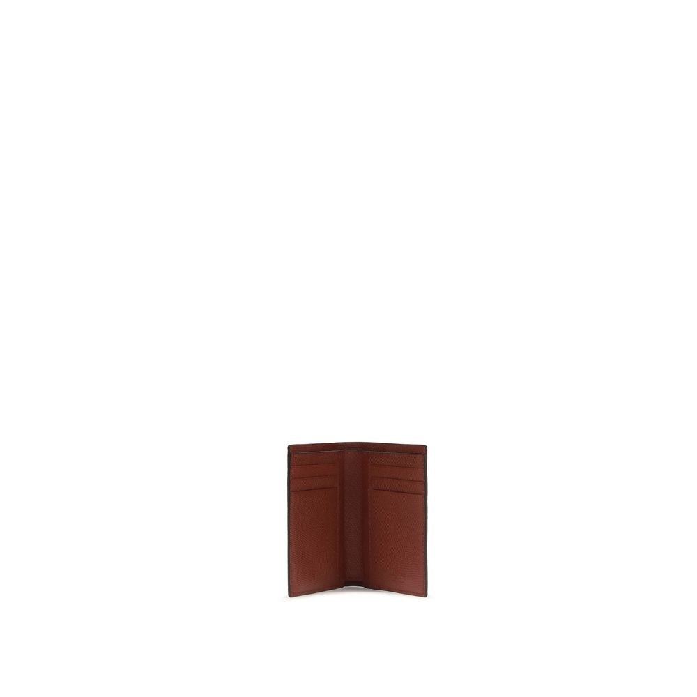 Valentino Garavani Multicolor Calf Leather Card Holder