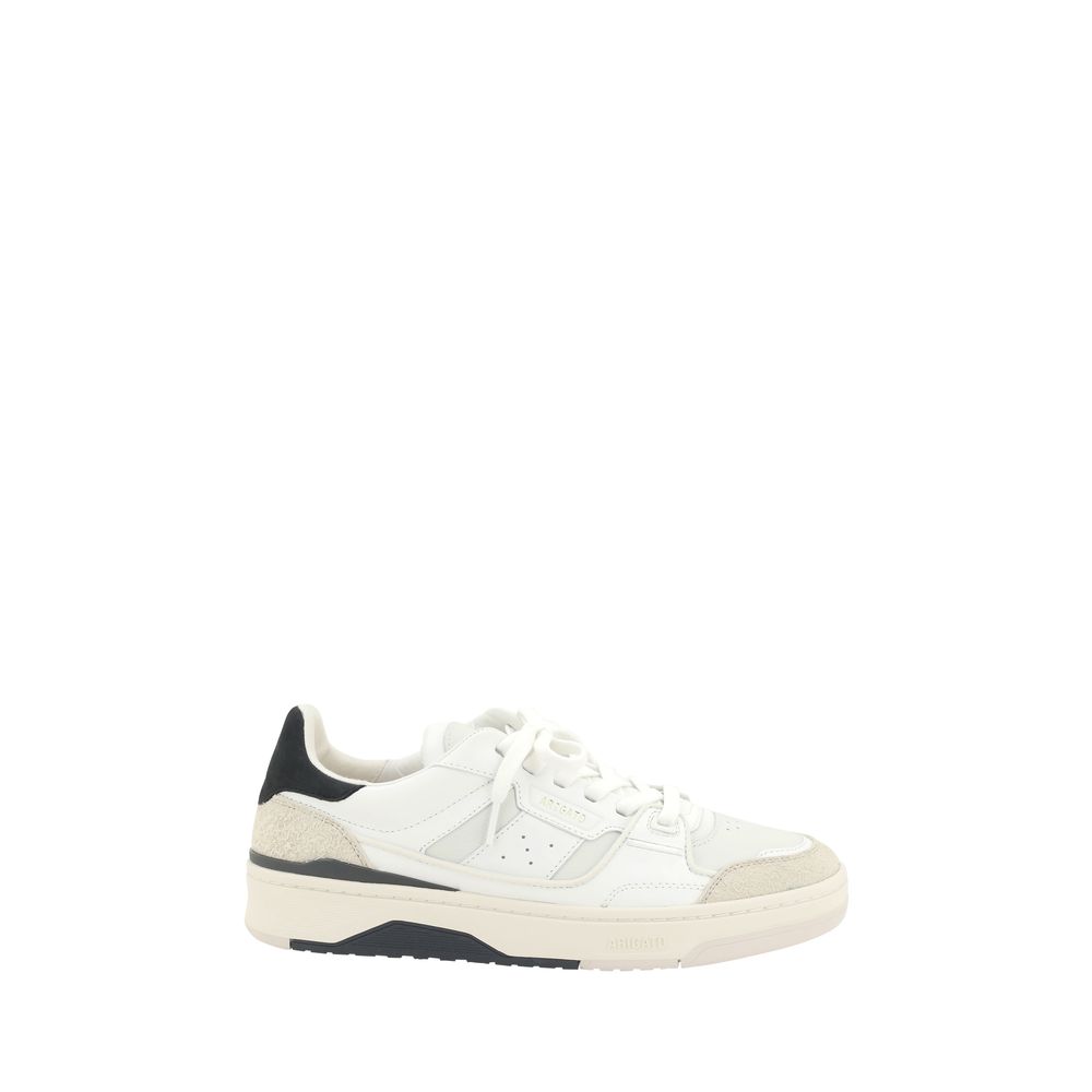 Axel Arigato White Calf Leather Low Top Sneakers