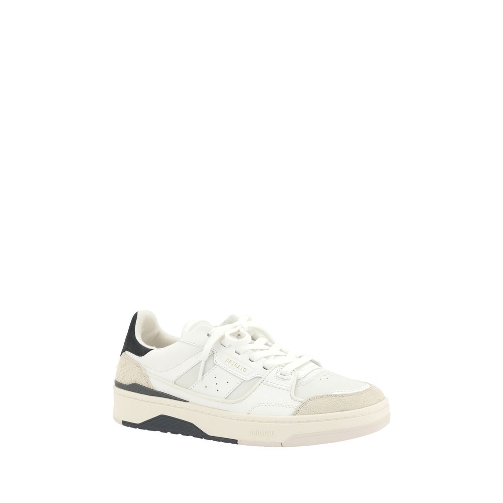 Axel Arigato White Calf Leather Low Top Sneakers