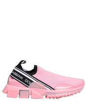 Dolce & Gabbana Pink Multicolor Sorrento Sneakers