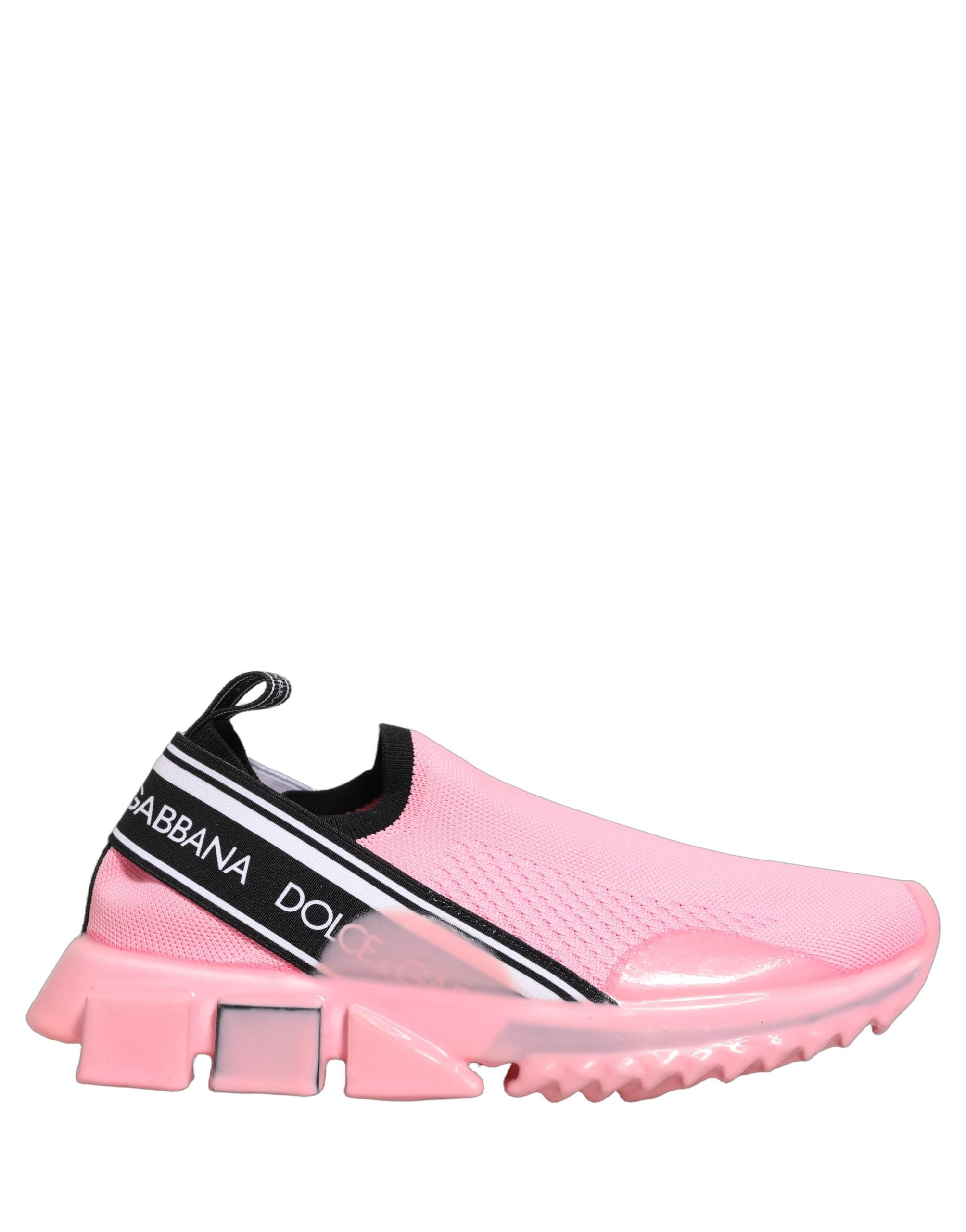 Dolce & Gabbana Pink Multicolor Sorrento Sneakers