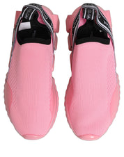 Dolce & Gabbana Pink Multicolor Sorrento Sneakers