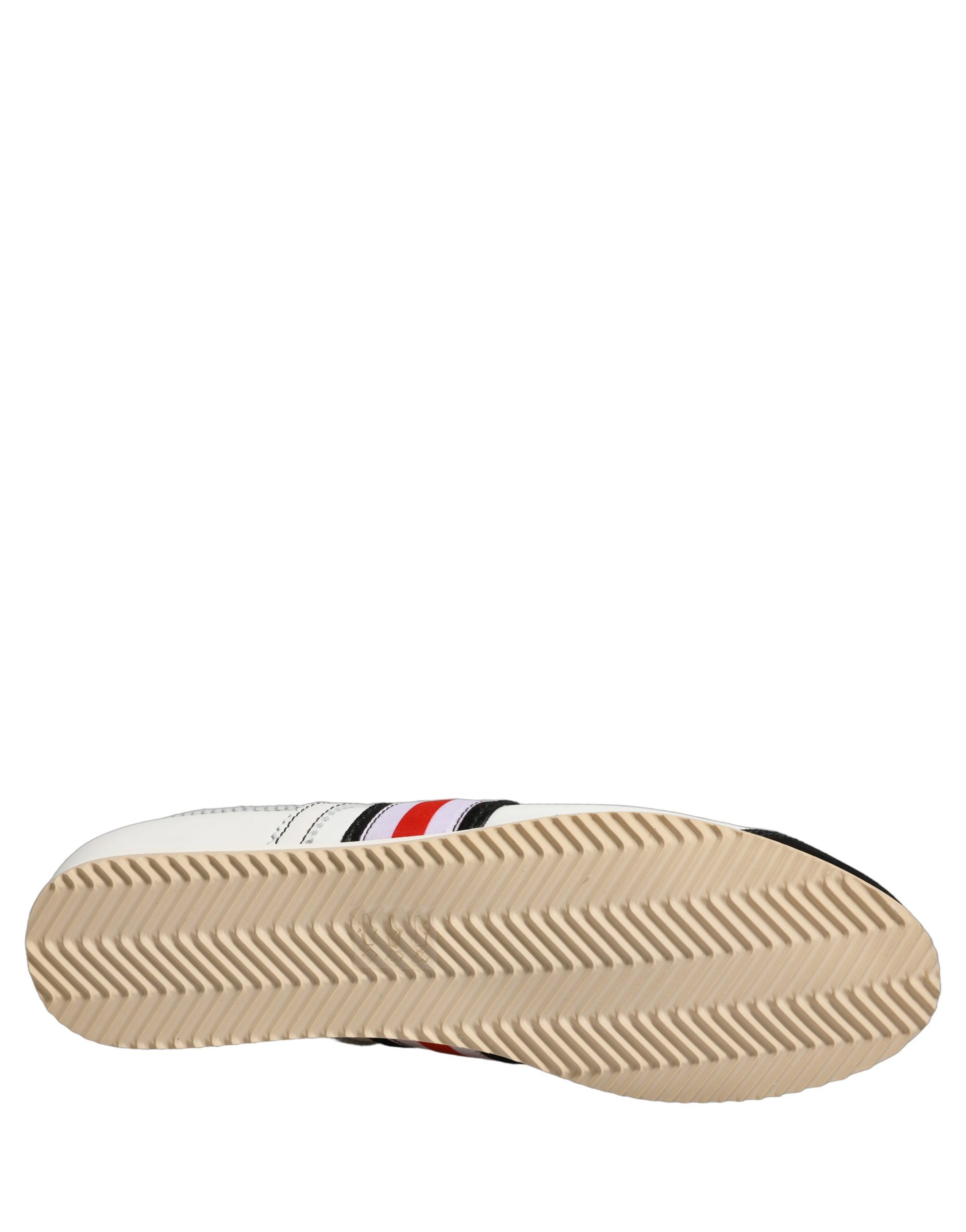 Dolce & Gabbana Black White Leather Suede Low Top Sneakers
