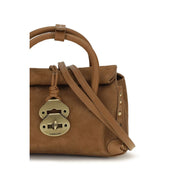 Zanellato Brown Calf Leather Handbag