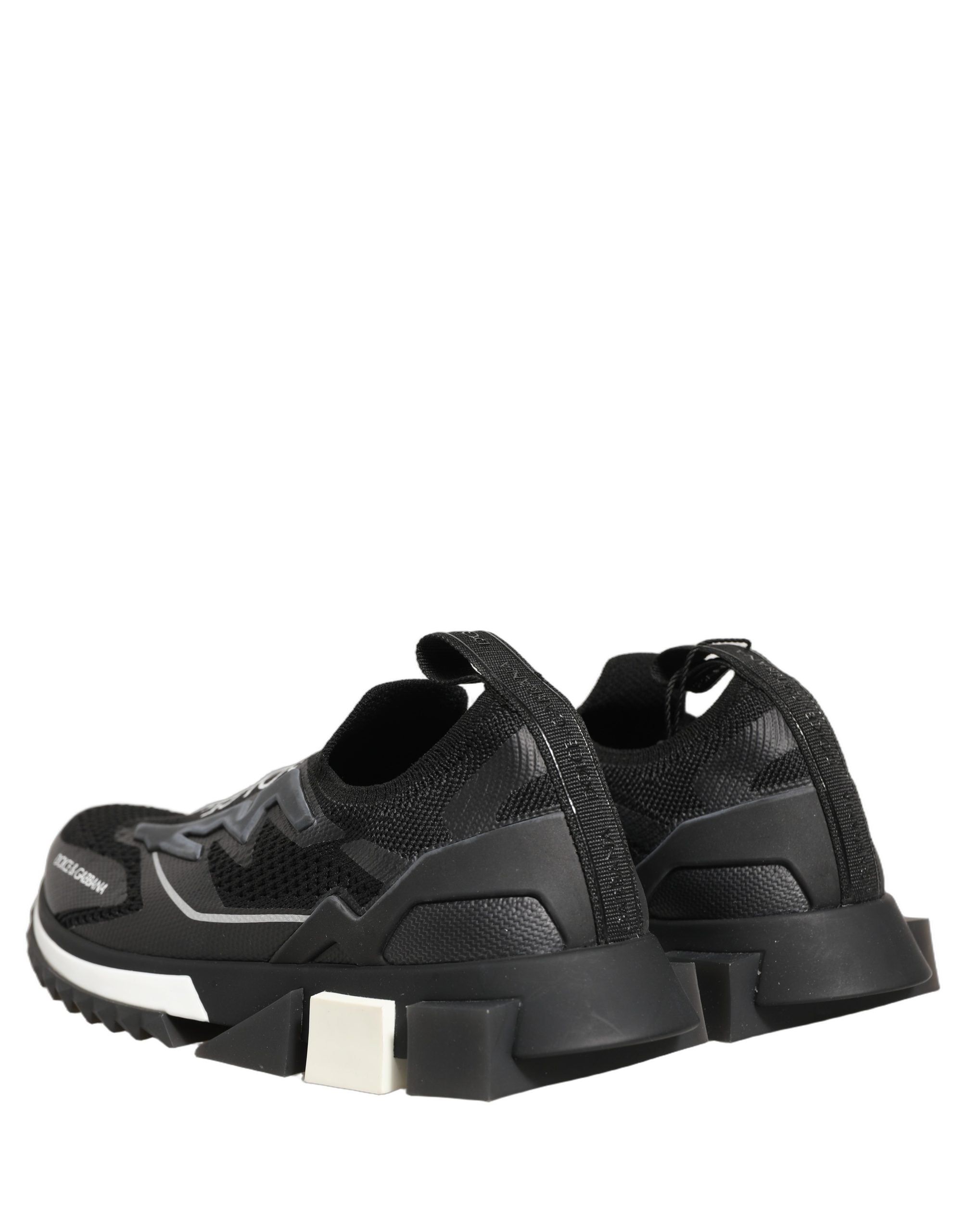 Dolce & Gabbana Black Sorrento Slip-On Sneakers
