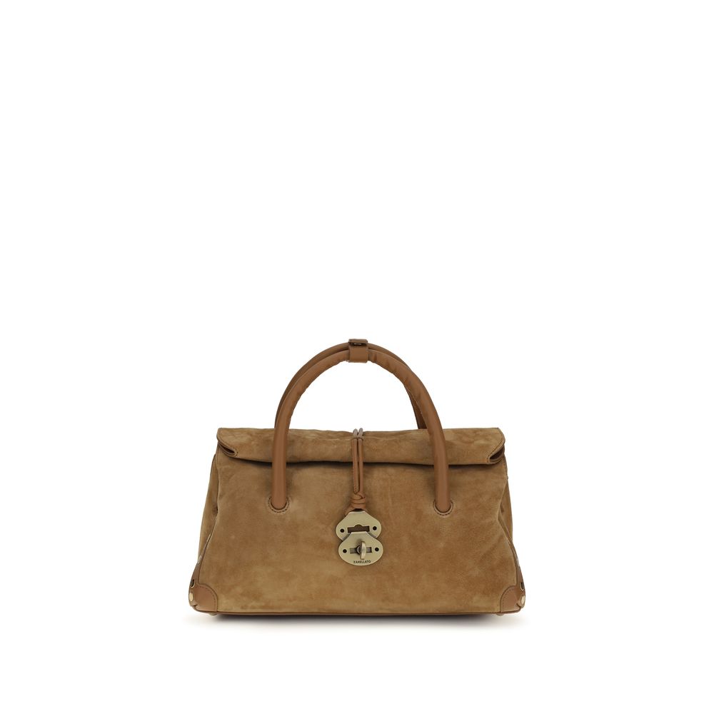 Zanellato Brown Calf Leather Handbag
