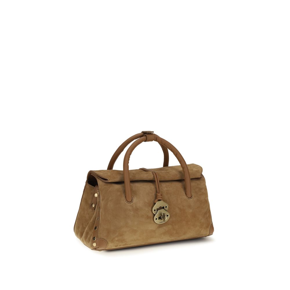 Zanellato Brown Calf Leather Handbag
