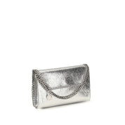 Stella McCartney Silver Polyester Shoulder Bag