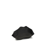 Alexander McQueen Black Calf Leather Clutch Bag