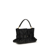 Balmain Black Calf Leather Shoulder Bag